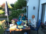 Ferienwohnung in Döhnsdorf - Haus am Steinwall - Grillabend