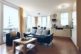 Ferienwohnung in Großenbrode - Windrose 2 - Wohnen mit gemütlichem Sofa