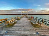 Ferienwohnung in Prerow - Haus zur See - WG Gruzdz - Blick von Seebrücke zum Strand