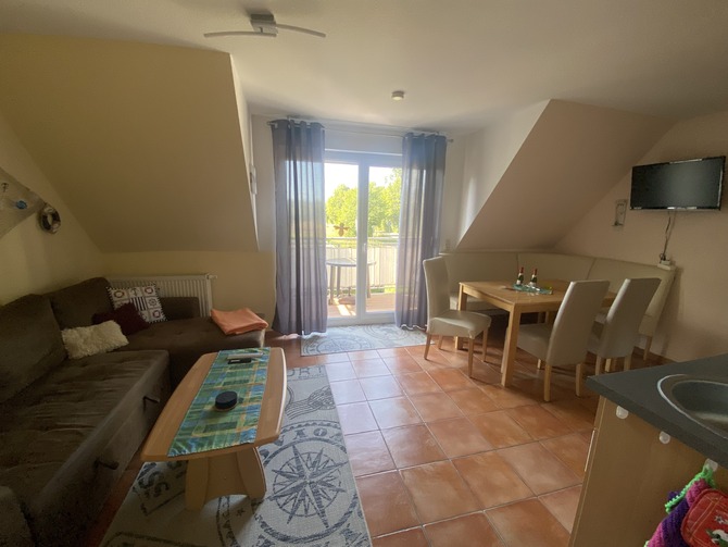 Ferienwohnung in Ostseeheilbad Zingst - Böttcher - Wohn-Küche