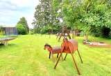 Ferienwohnung in Tremt - Zum Naturstrand - Garten, Sandkasten, Schaukeln