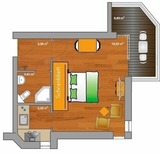 Ferienwohnung in Neustadt - ancora Marina Haus 2 Nr. 01, Typ 1 - Bild 2