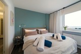 Ferienwohnung in Fehmarn OT Staberdorf - Sonnendeck mit Meerblick in Staberdorf - Bild 9