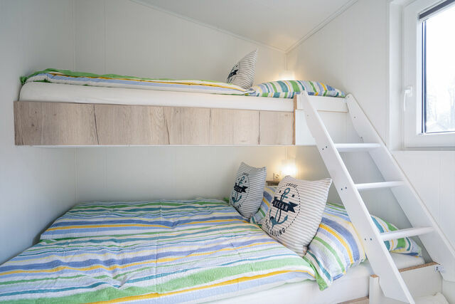 Ferienhaus in Scharbeutz - Casa del Sol Scharbeutz - Sauna kostenlos - 1 kleiner Hund willkommen - umz&auml;unter Garten - Bild 16