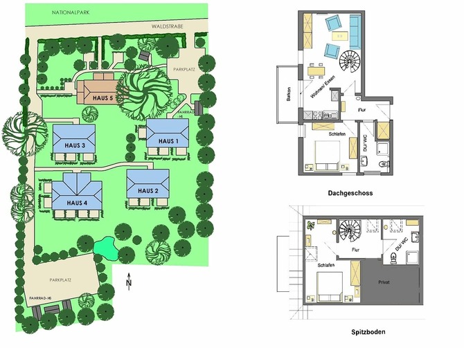 Ferienwohnung in Prerow - Ferienwohnung Eichenpark 1.4 - Bild 3
