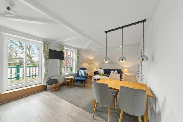 Ferienwohnung in Maasholm - Gut Oehe Ferienwohnung mit Balkon - Bild 6