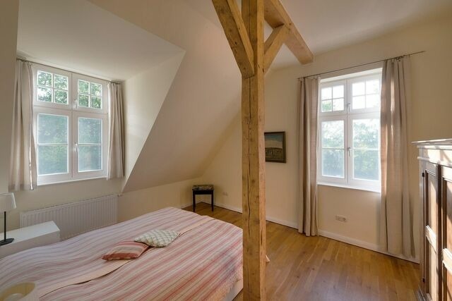 Ferienwohnung in Neuenkirchen (Rügen) - Rügen Ferienwohnung 7 am Wasser Gut Grubnow mit Balkon WLAN und Sauna - Bild 5