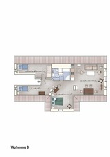 Ferienwohnung in Neuenkirchen (Rügen) - Rügen Ferienwohnung 8 am Wasser Gut Grubnow mit WLAN und Sauna - Bild 14