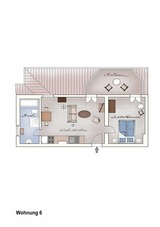 Ferienwohnung in Neuenkirchen (Rügen) - Ferienwohnung 6 direkt am Wasser im Gut Grubnow Rügen - Bild 13