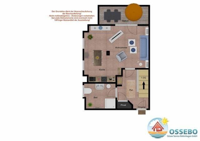 Ferienwohnung in Boltenhagen - Alt Boltenhagen Wohnung 09 - Bild 24